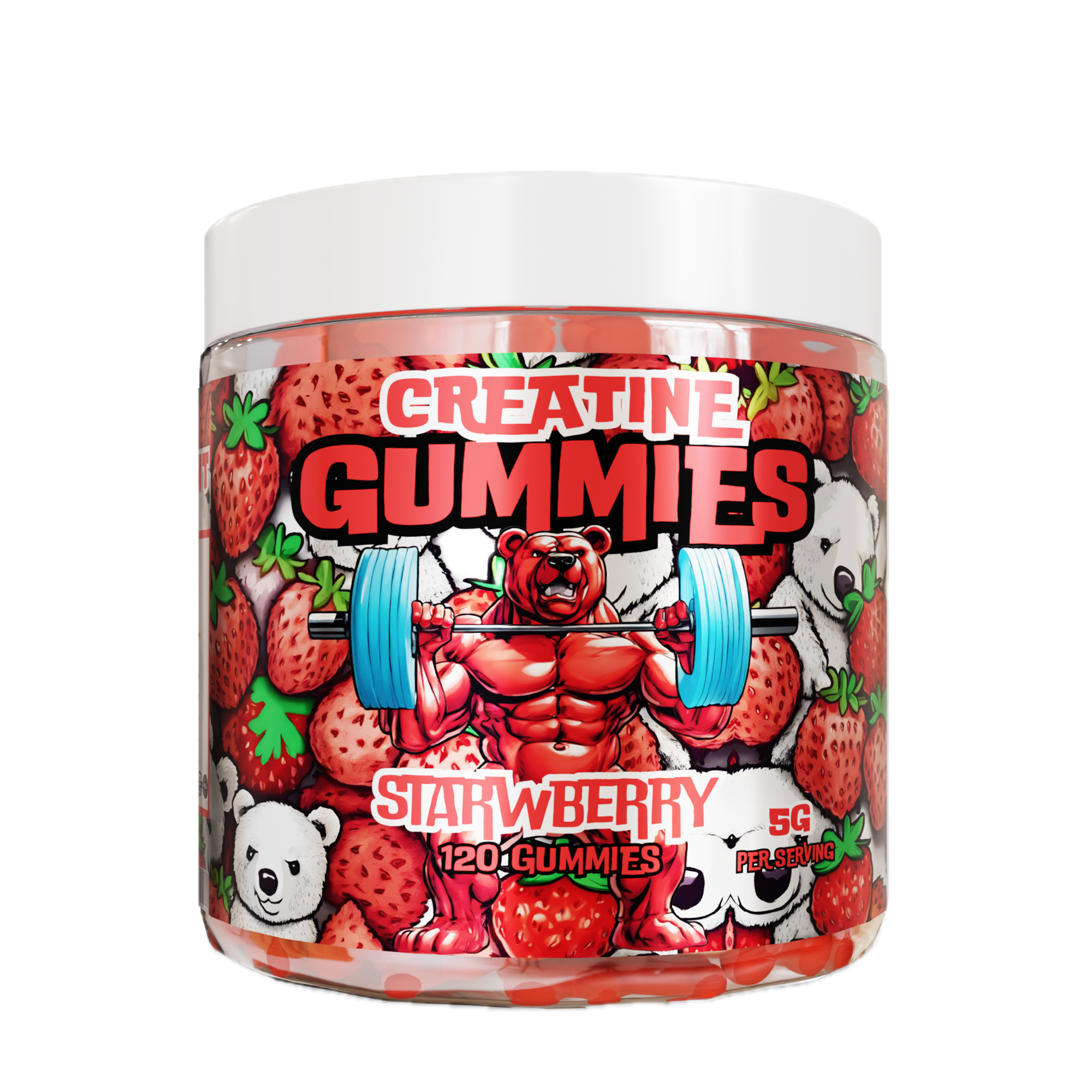 Vegan Creatine Gummies - Boost Muscle Growth Naturally